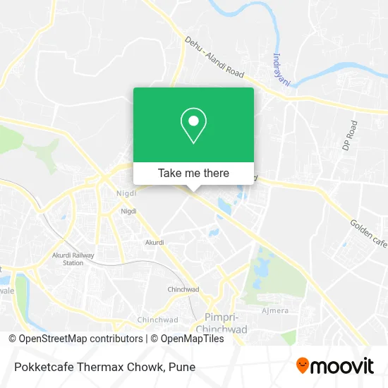 Pokketcafe Thermax Chowk map
