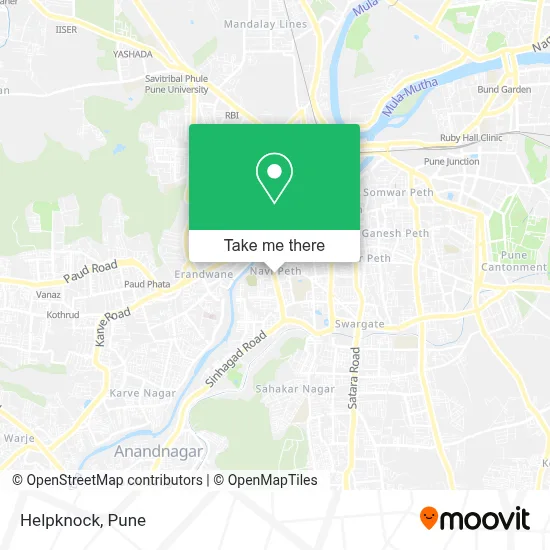 Helpknock map