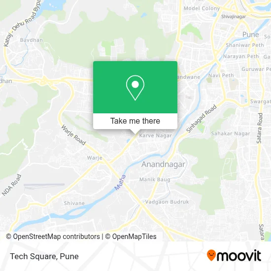 Tech Square map