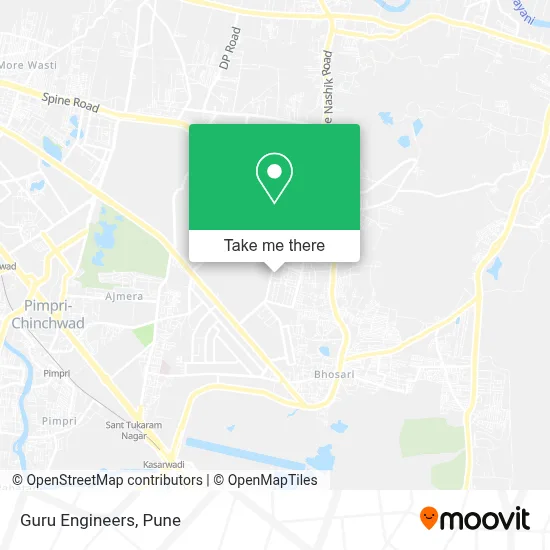 Guru Engineers map