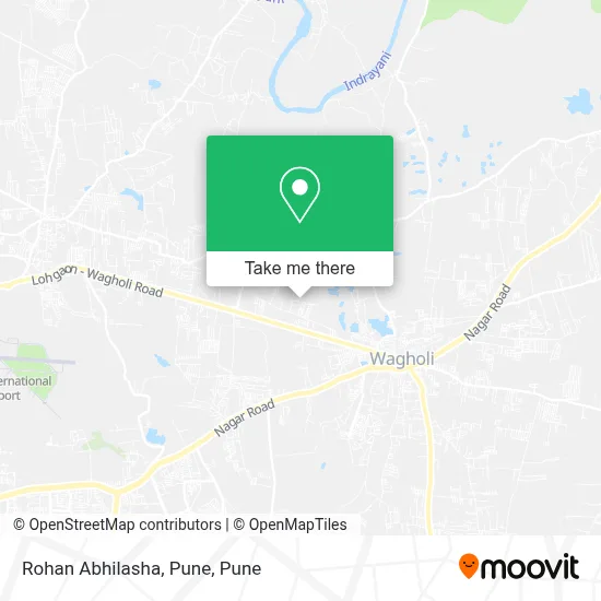 Rohan Abhilasha, Pune map