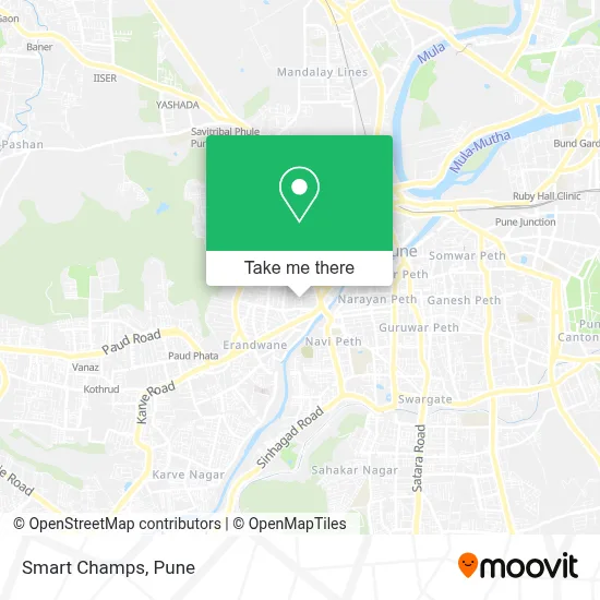Smart Champs map