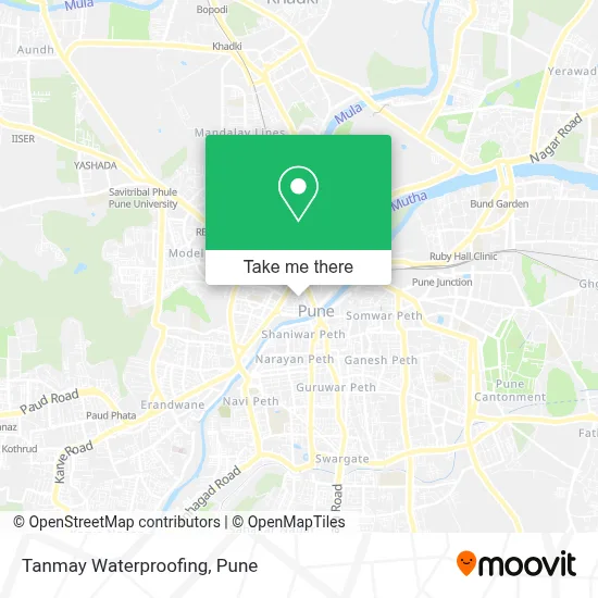 Tanmay Waterproofing map