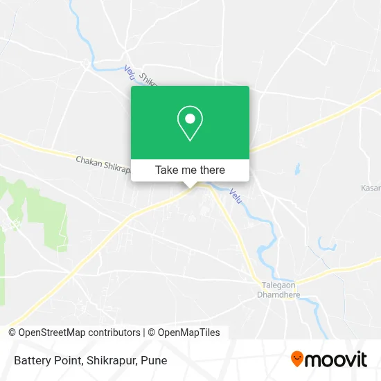 Battery Point, Shikrapur map