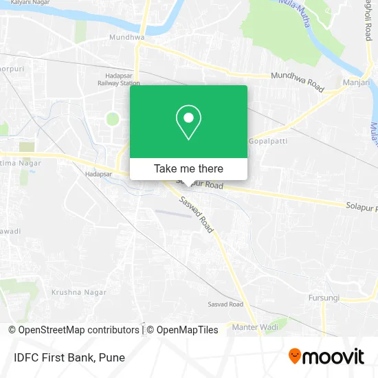 Idfc First Bank map