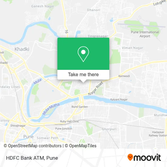 HDFC Bank Atm map