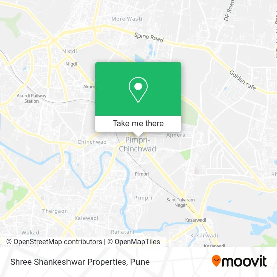 Shree Shankeshwar Properties map