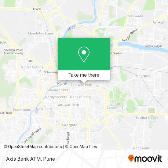 Axis Bank Atm map