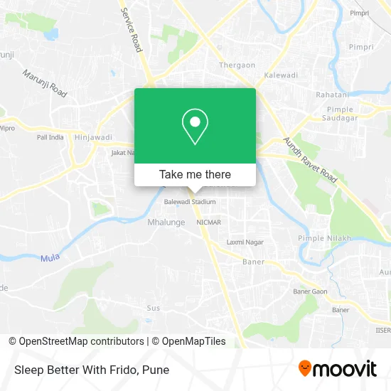 Sleep Better With Frido map