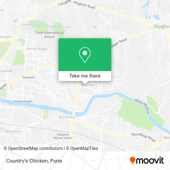Country's Chicken map