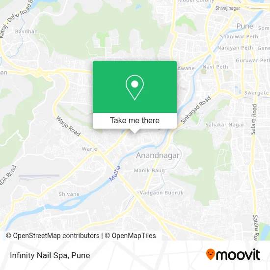 Infinity Nail Spa map