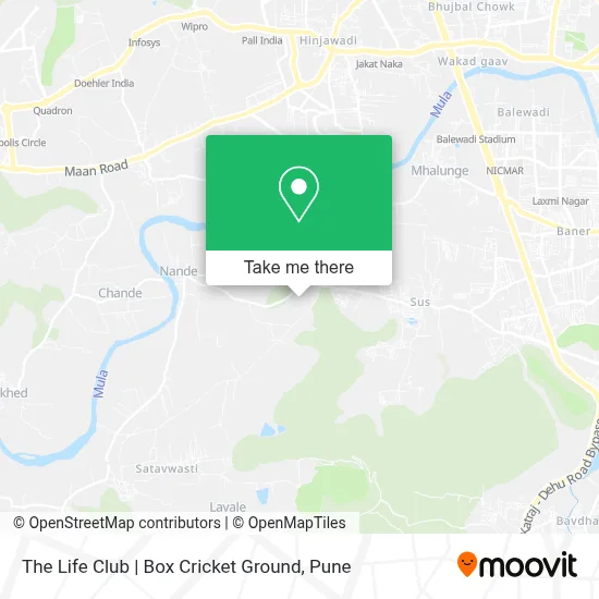 The Life Club | Box Cricket Ground map
