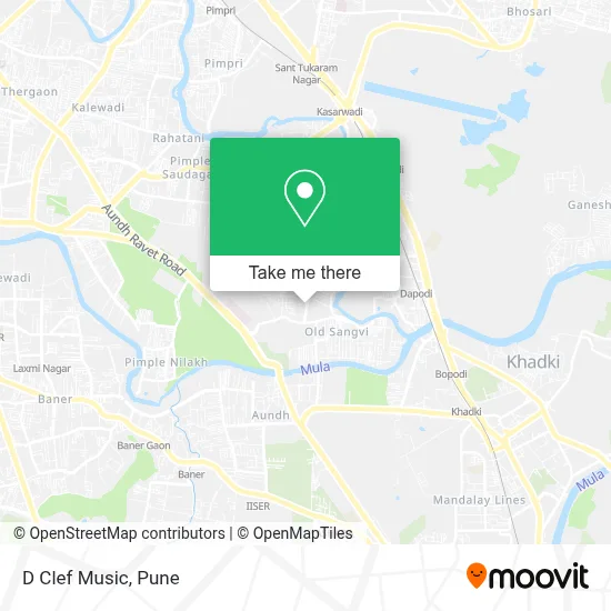 D Clef Music map