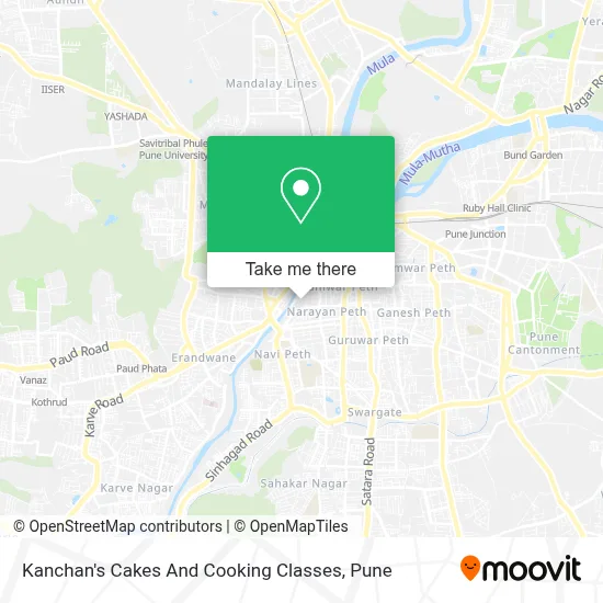 Kanchan's Cakes And Cooking Classes map