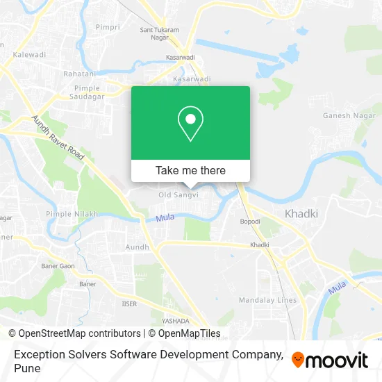 Exception Solvers Software Development Company map