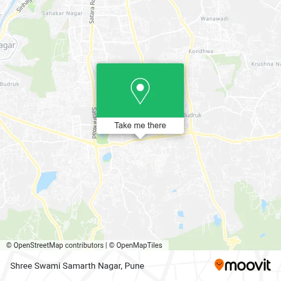 Shree Swami Samarth Nagar map