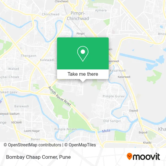 Bombay Chaap Corner map