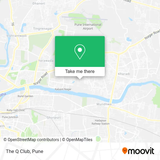 The Q Club map