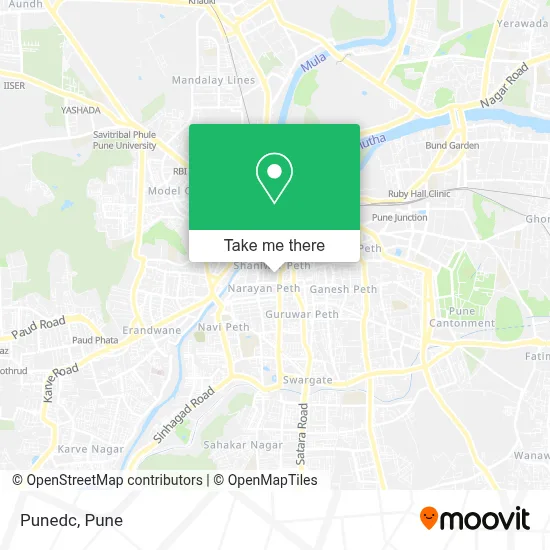 Punedc map