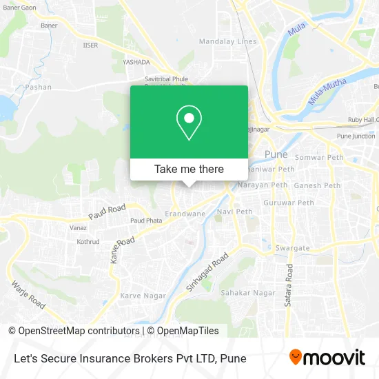 Let's Secure Insurance Brokers Pvt LTD map
