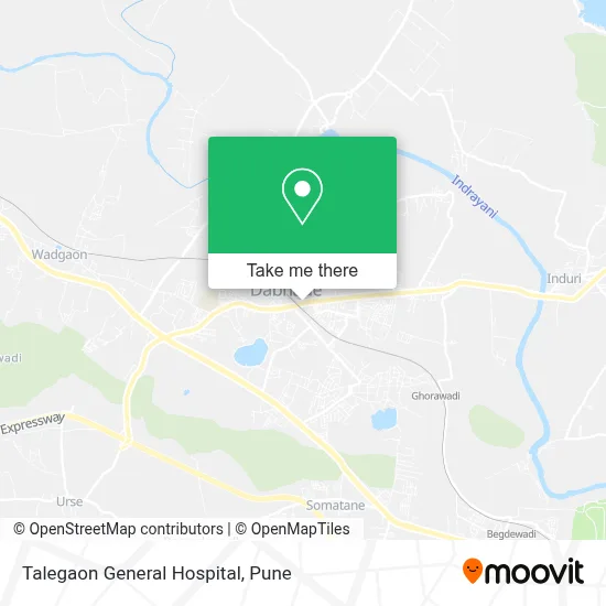 Talegaon General Hospital map