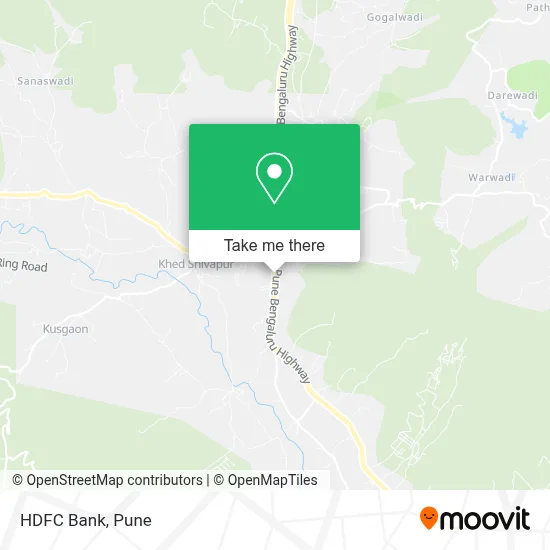 HDFC Bank map