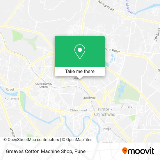 Greaves Cotton Machine Shop map