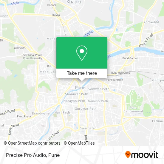 Precise Pro Audio map