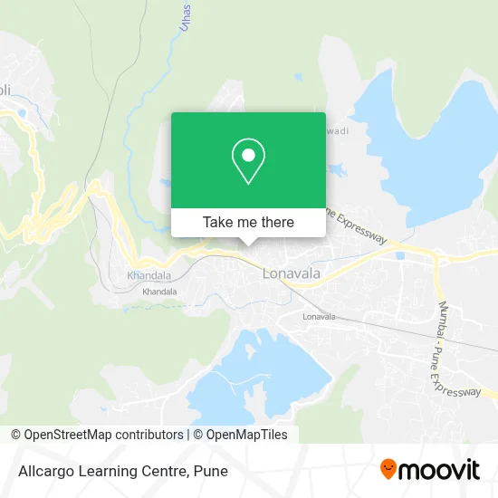 Allcargo Learning Centre map