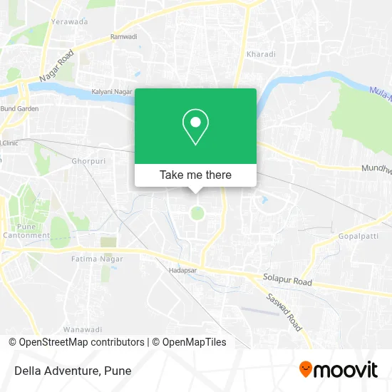 Della Adventure map