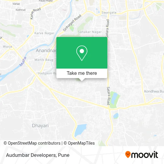 Audumbar Developers map