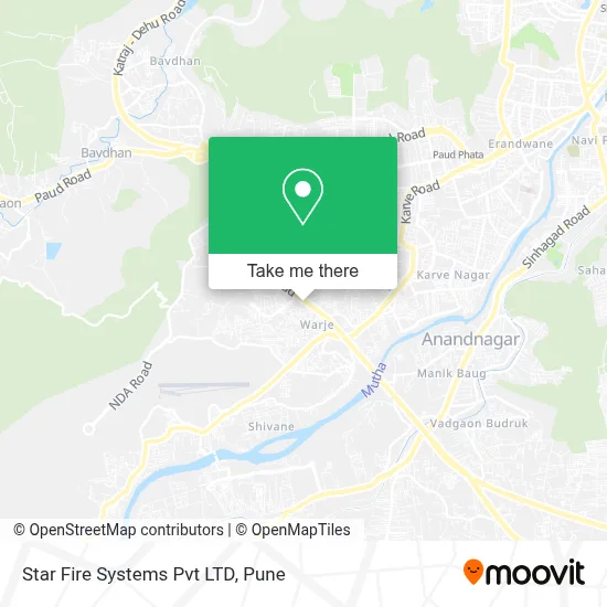 Star Fire Systems Pvt LTD map