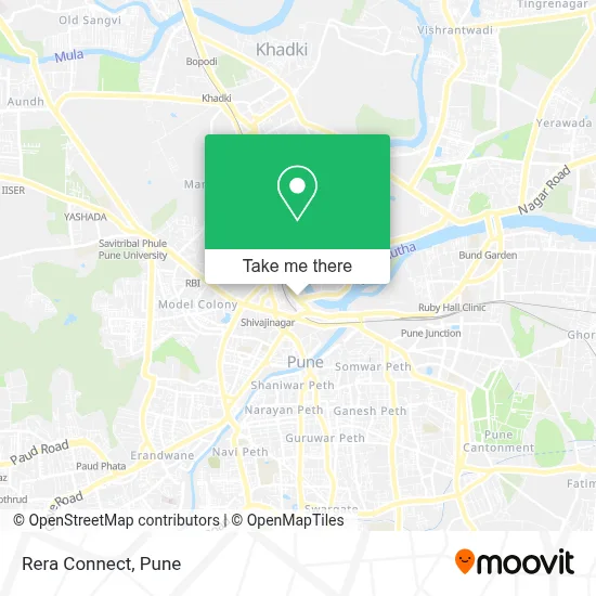 Rera Connect map