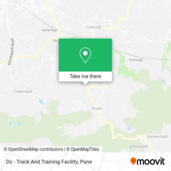 Dc - Track And Training Facility map