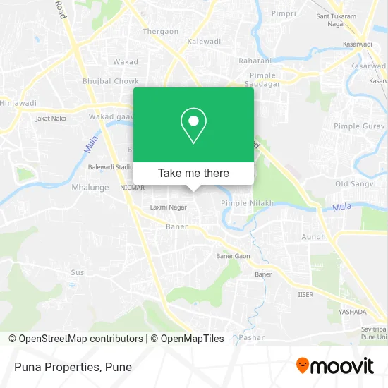 Puna Properties map