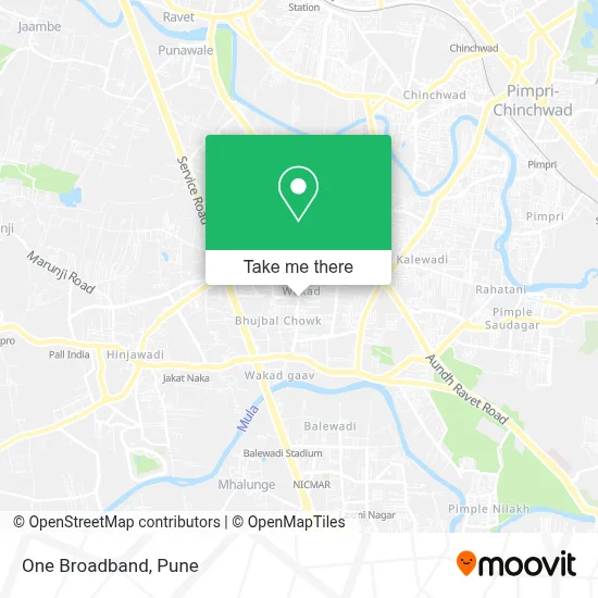 One Broadband map