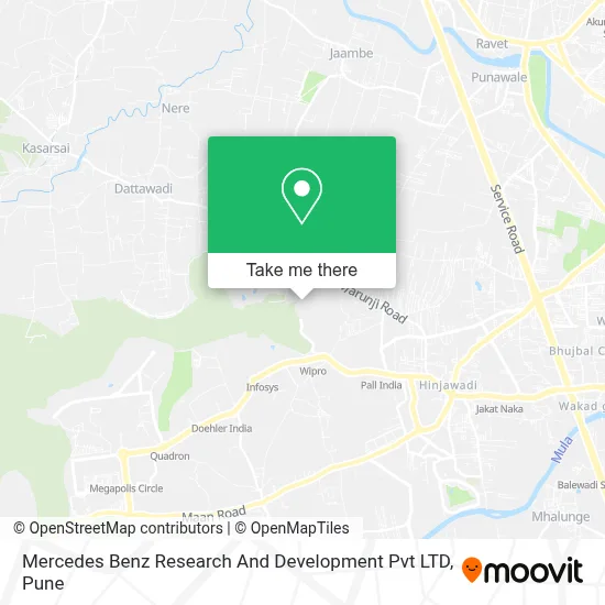 Mercedes Benz Research And Development Pvt LTD map
