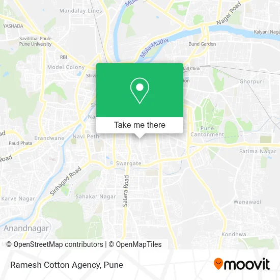 Ramesh Cotton Agency map