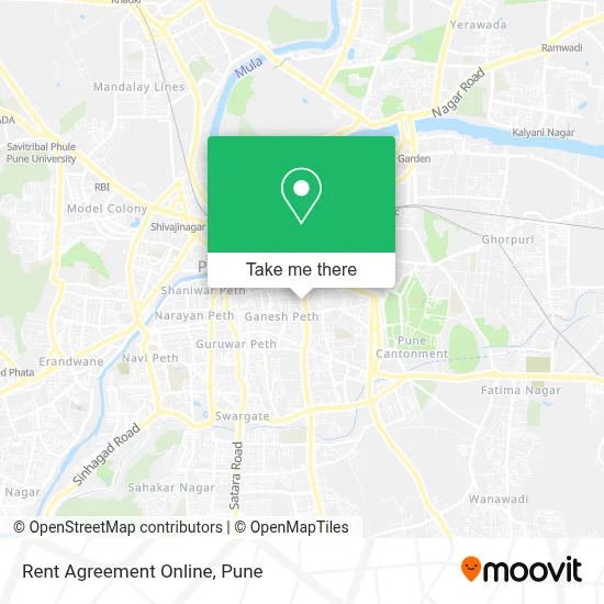 Rent Agreement Online map