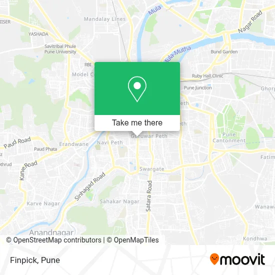 Finpick map