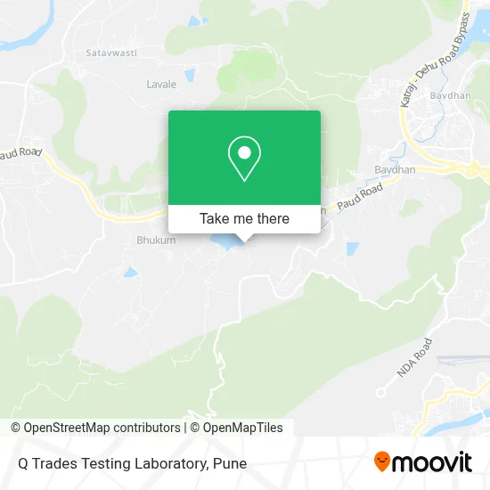 Q Trades Testing Laboratory map