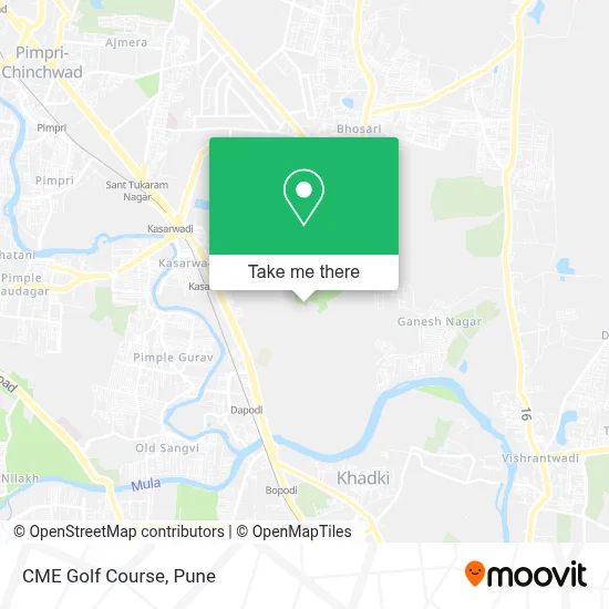 Cme Golf Course map