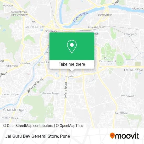 Jai Guru Dev General Store map