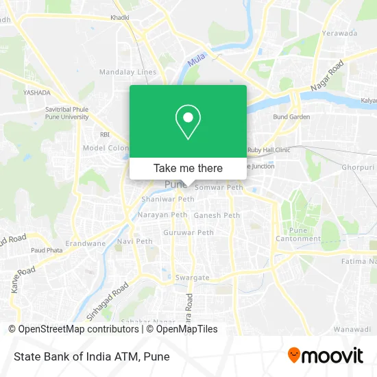 State Bank Of India Atm map