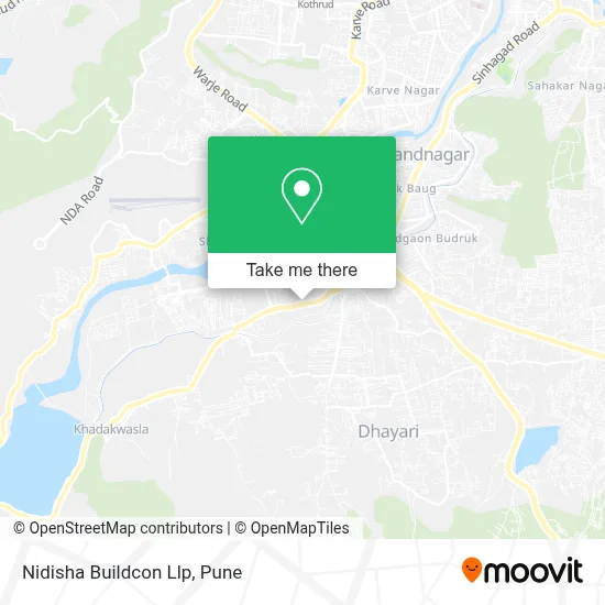 Nidisha Buildcon Llp map