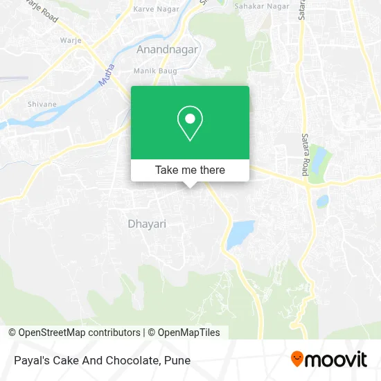 Payal's Cake And Chocolate map