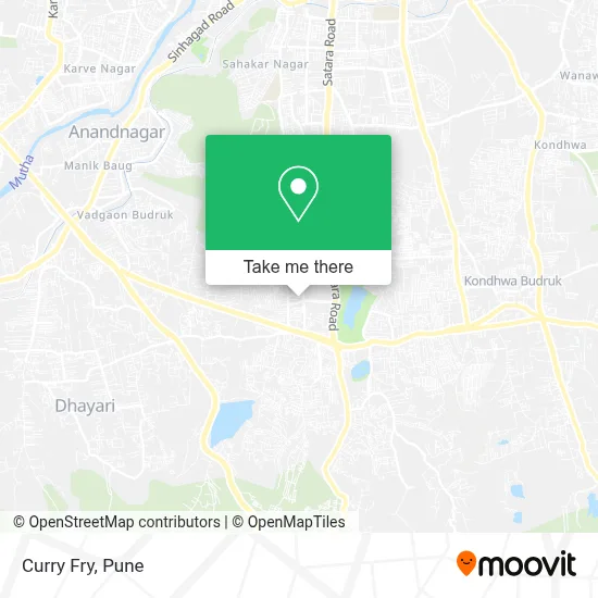 Curry Fry map