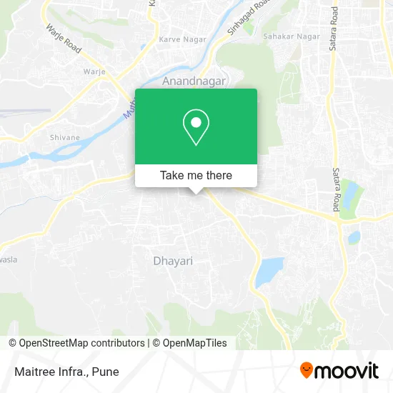 Maitree Infra. map