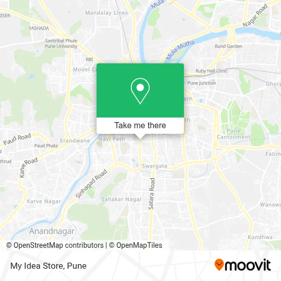 My Idea Store map