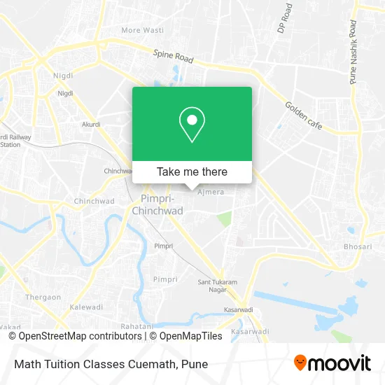 Math Tuition Classes Cuemath map